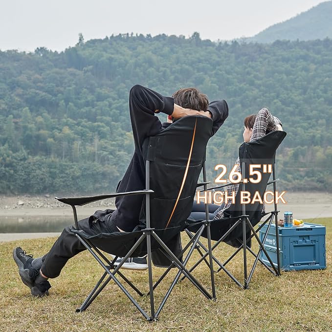 EVER ADVANCED Folding Camping Chair - Image 4