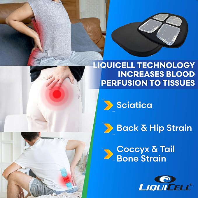 Original Seat Cushion with LiquiCell Technology – Tailbone, Hip & Lower Back - Image 4