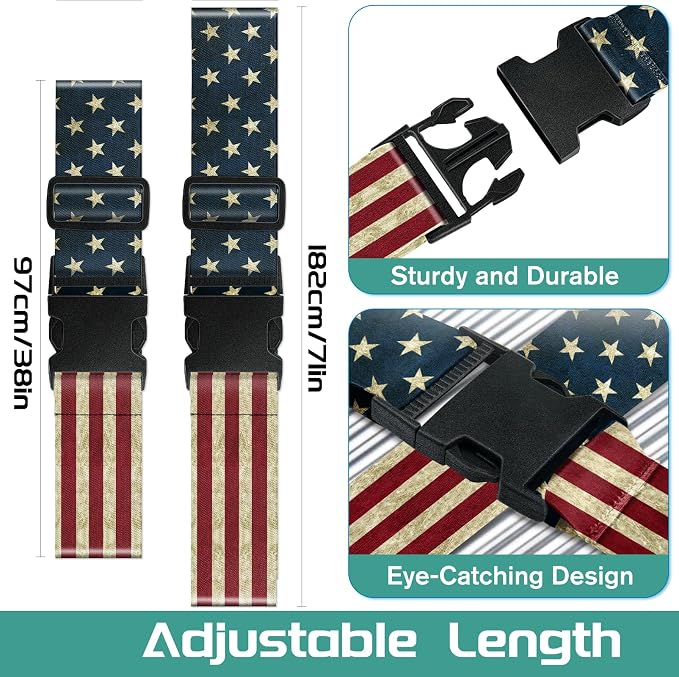 Slohif Luggage Straps for Suitcases Travel Belt Accessories Luggage Connector - Image 2