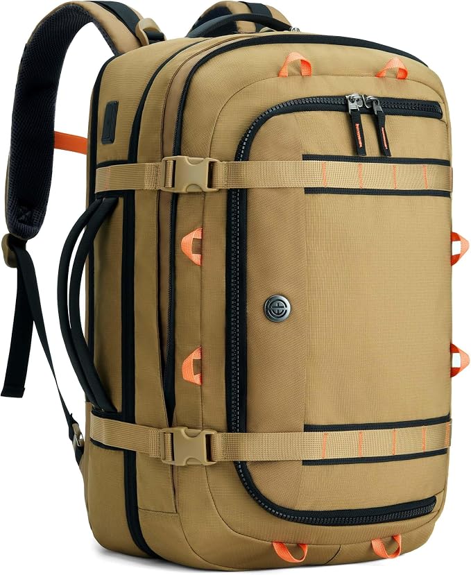 Tolaccea Travel Laptop Backpack, TSA Flight Approved Carry On Travel Duffel by Tolaccea