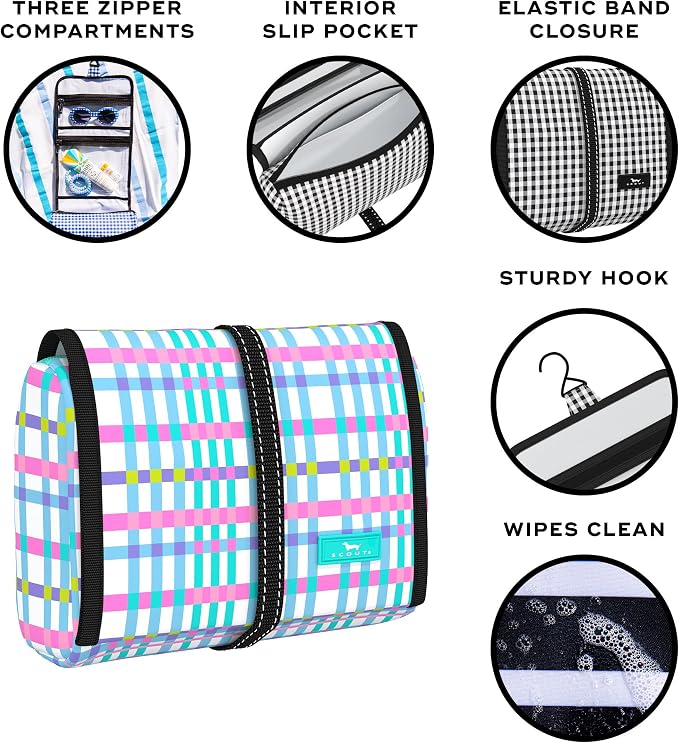 SCOUT Beauty Burrito Hanging Toiletry Bag - Image 2
