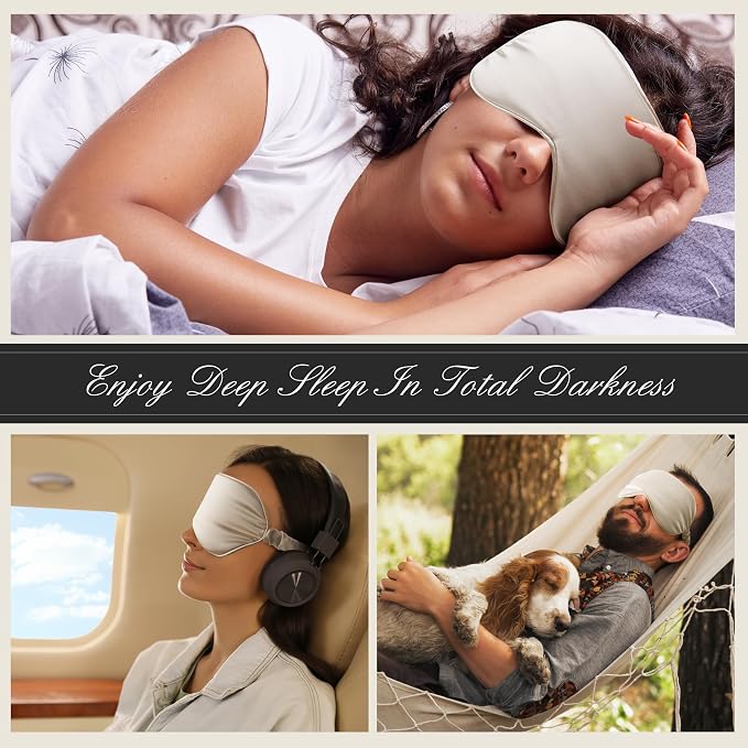BOKOR Adjustable Silk Sleep Eye Mask - Image 7
