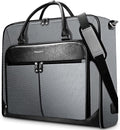 Garment Bag Travel Large Leather Carry On Suit Bag by Noozion