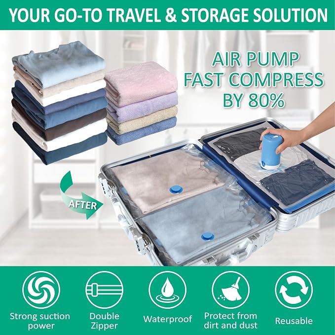 Cozy Essential Travel Vacuum Bags - Image 2