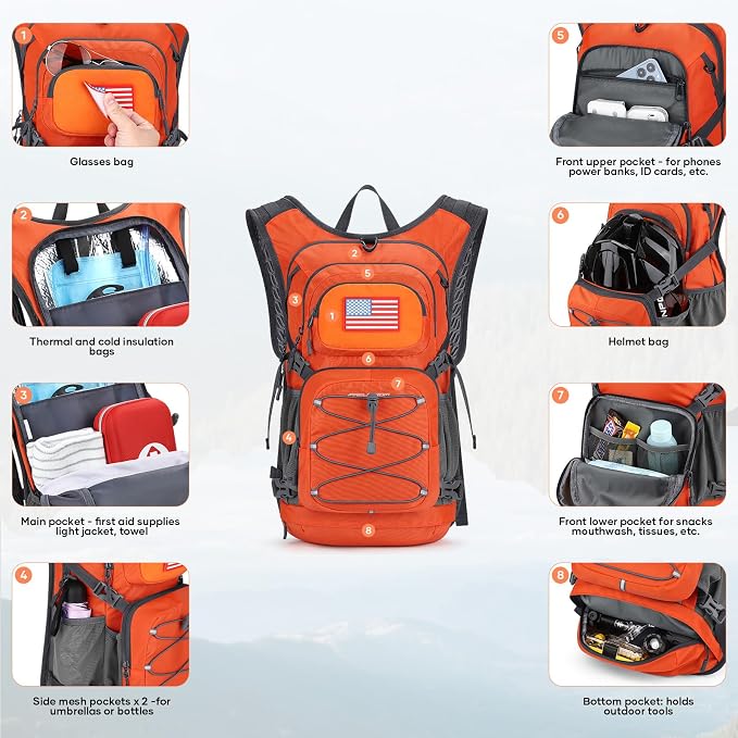 Maelstrom Hydration Hiking Backpack - Image 2