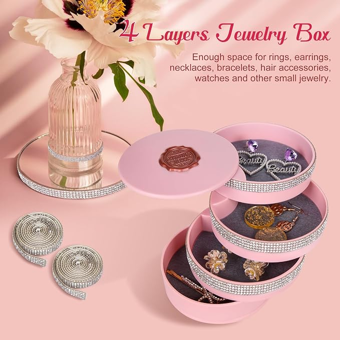 CONBOLA Jewelry Holder Organizer, Christmas Gifts Ideas - Image 4