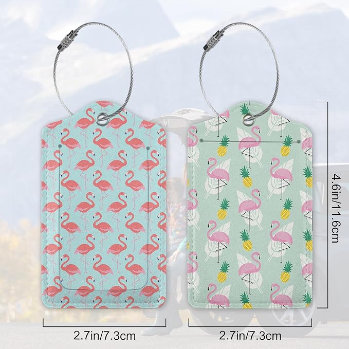2 Pack Funny Luggage Tags with for Suitcases - Image 2
