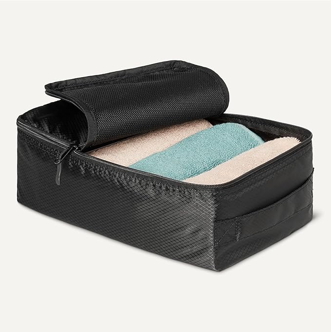 Amazon Essentials Ultralight packing Cubes Packing Organizer black 8 pack Black - Image 3