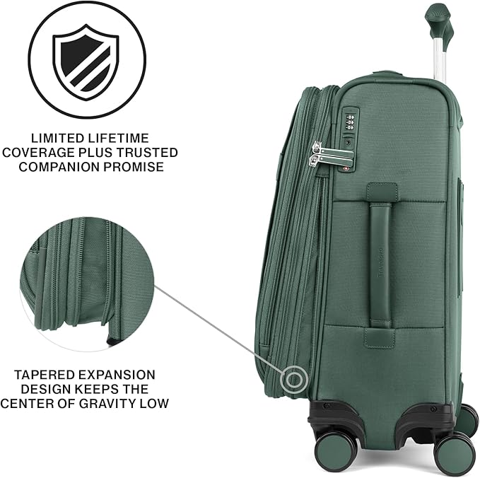 Travelpro VersaPack+ Lightweight Softside Expandable Carry on Luggage, 8 - Image 6