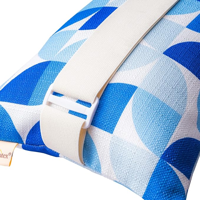 Patio Chairs Headrest Pillows, Outdoor Ledge Pool Lounge Chair Pillows - Image 6