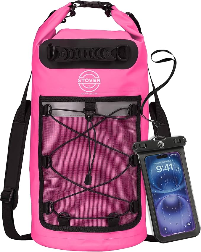 STOVER 5/10/25/30/40/55L Waterproof Backpack- Floating Dry Bag by STOVER