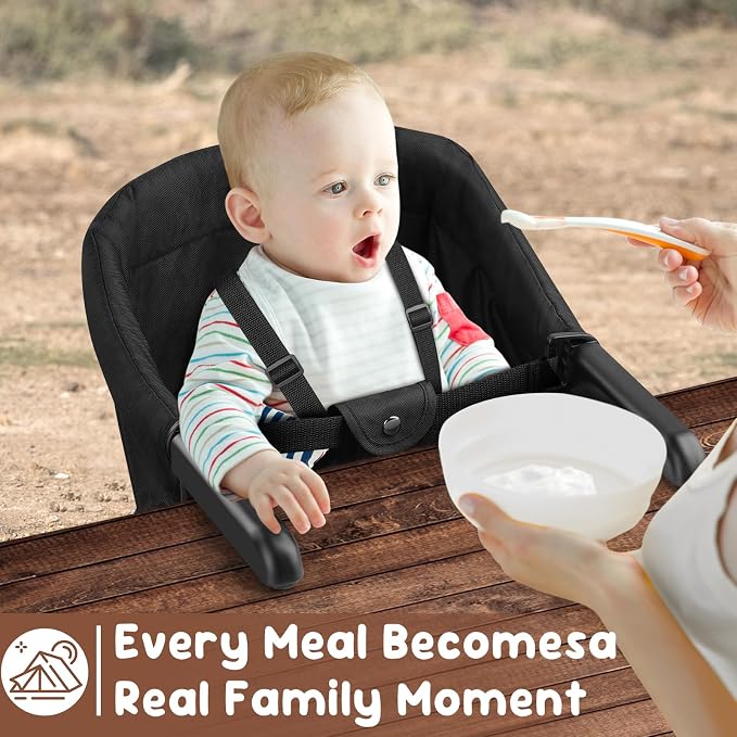 Hook-On High Chair for Babies Toddlers, Portable High Chair for Chairs at Table - Image 7
