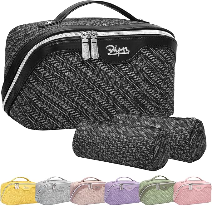 BOYATU Travel Makeup Bags for Women: Large Cosmetic Bag Waterproof by BOYATU