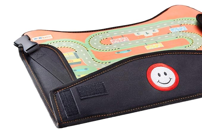 Coolmum Kids Travel Tray, Toddler Car Seat Tray, Double Sided Activity Organizer - Image 8