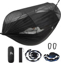 Miztli Camping Hammock -Portable Hammock w/Spacious Net & Tree Straps by MIZTLI