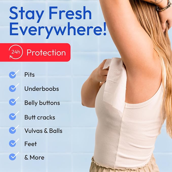 FOMIN Acidified Travel Deodorant Wipes - Image 3