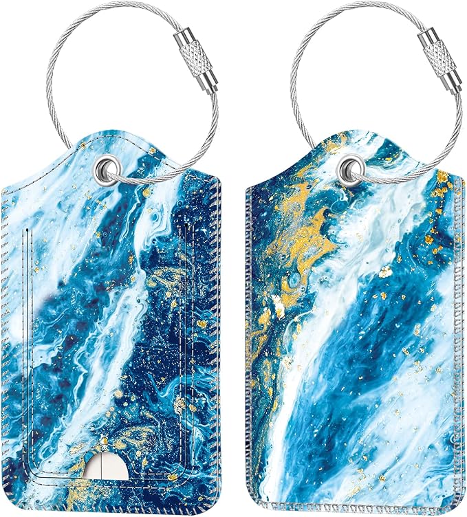 Fintie Luggage Tags, Privacy Cover ID Label by Fintie