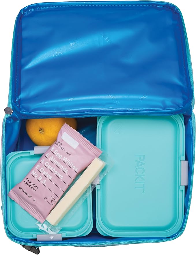 PackIt Freezable Classic Lunch Box, Tie Dye Sorbet, Built - Image 6