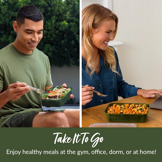Bentgo 20-Piece Lightweight, Reusable BPA-Free 1-Compartment Containers - Image 3
