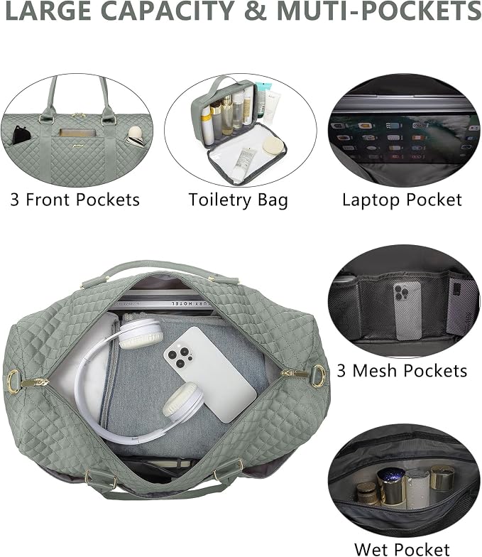 Weekender Travel Duffle Bag for Women - Image 3