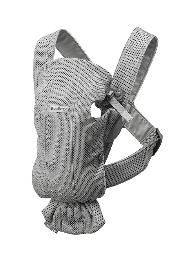 BabyBjörn Baby Carrier Mini, 3D Mesh | Newborn Carrier, Easy-to-Use by BabyBj%C3%B6rn