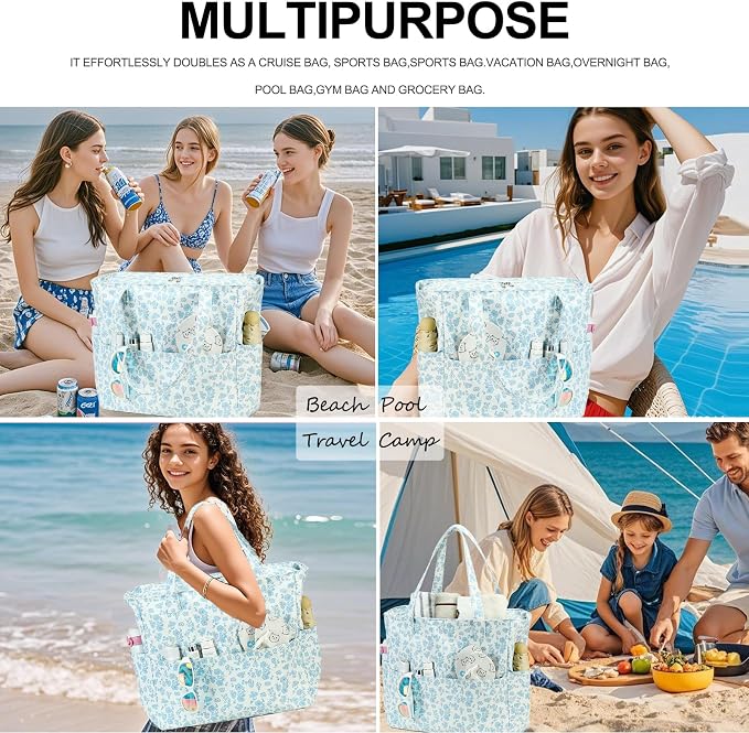 Waterproof Beach Tote Pool Bags - Image 5