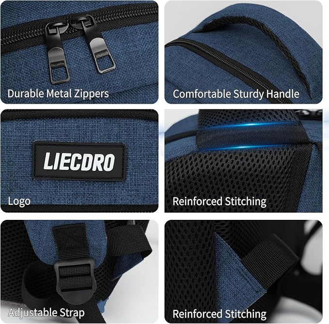 Blue Backpack for Men Women, Backpack for School, School Backpacks for Boys - Image 3