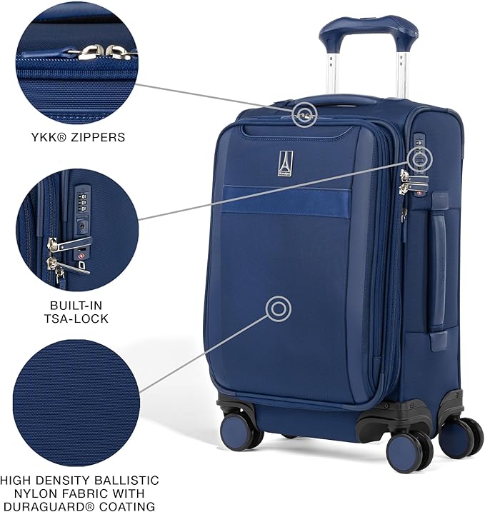 Travelpro VersaPack+ Lightweight Softside Expandable Carry on Luggage, 8 - Image 5