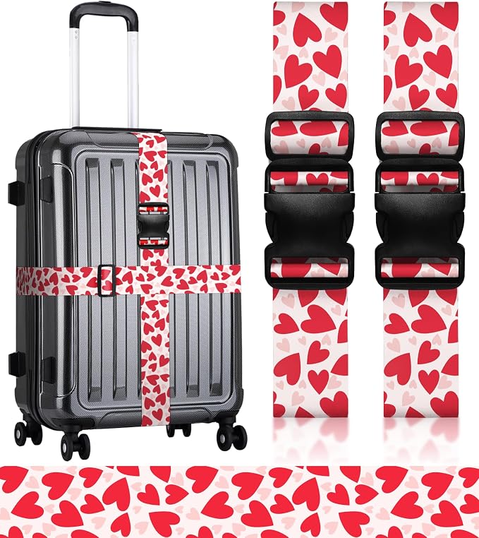 Luggage Straps for Suitcases Travel Belt Luggage Band Heavy Duty Traveling by Stanoha