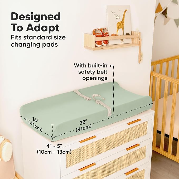 2-Pack Baby Changing Pad Covers - Image 4