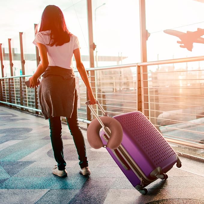 Travel Neck Pillow Cover, Neck Pillow Case - Image 3