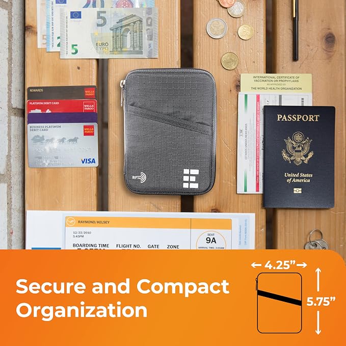 Passport Holder & Travel Wallet - Image 9