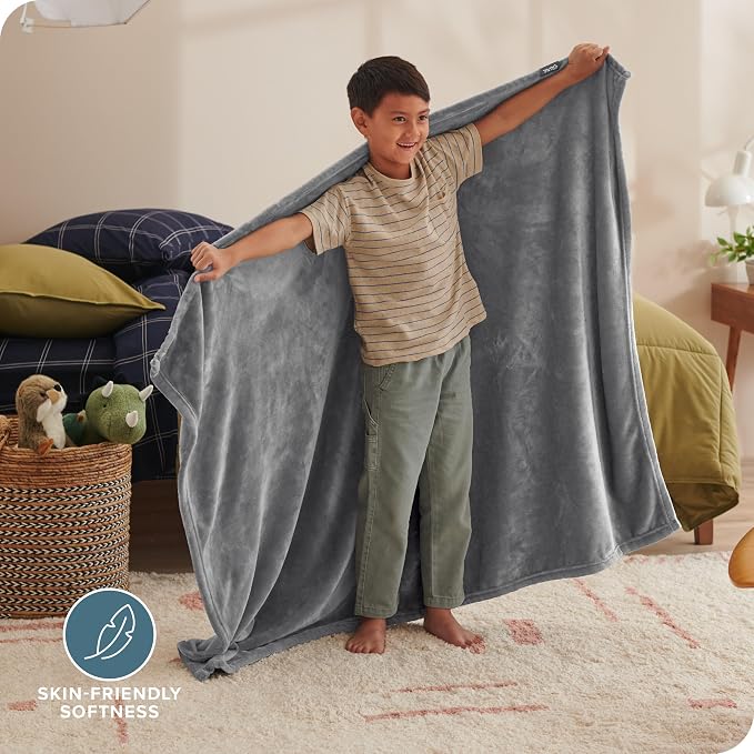 Bare Home Fleece Blanket - Image 2