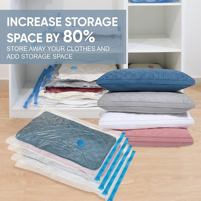10 Large Vacuum Storage Bags - Image 2
