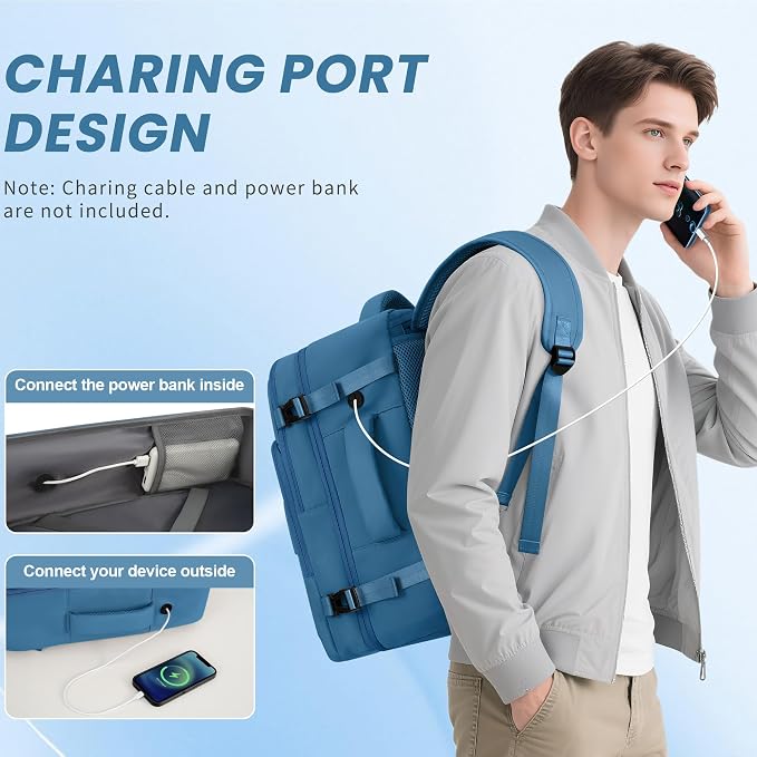 Travel Backpack, Carry on Flight Approved Backpack - Image 3
