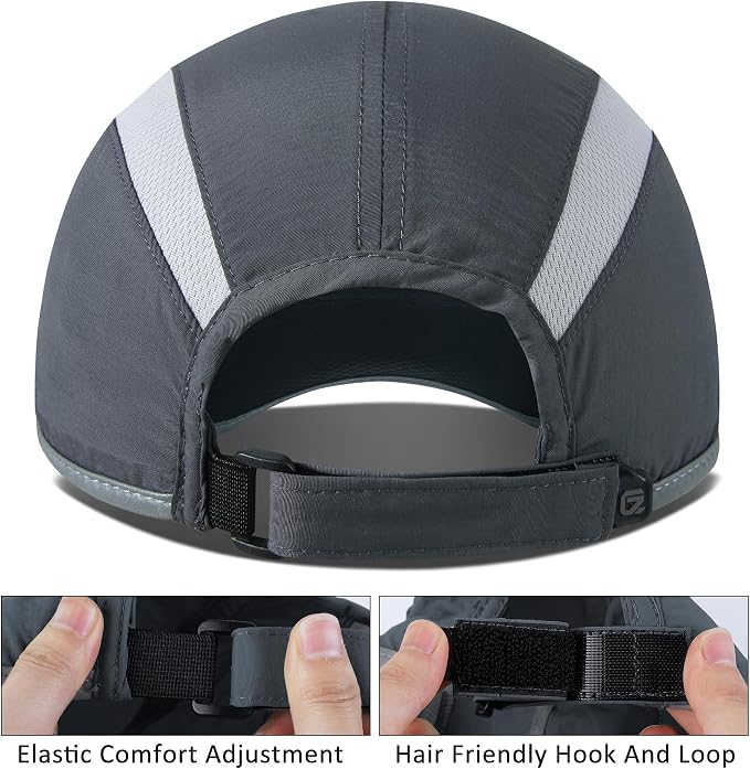 GADIEMKENSD Reflective Folding Outdoor Hat Unstructured Design UPF 50+ Sun - Image 3