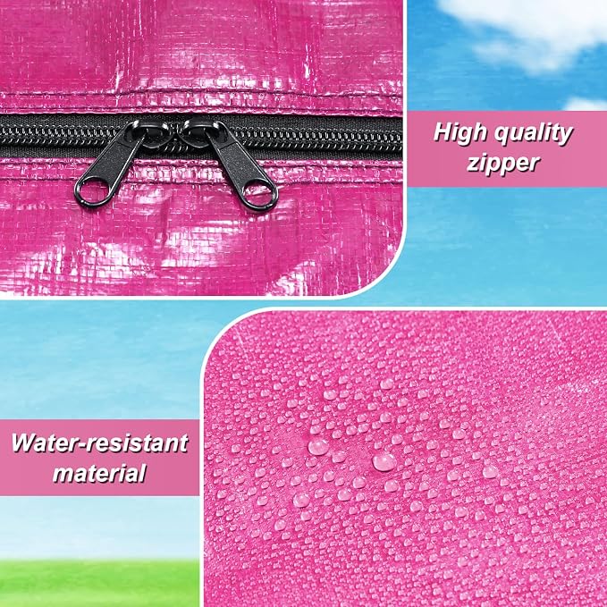 4 Pcs 66 Gallon Large Moving Bags - Image 3