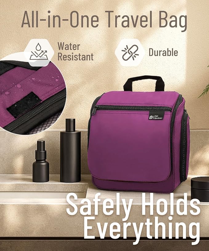 D&D Hanging Travel Toiletry Bag - Image 6