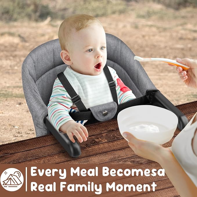 Baby Bliss Portable Hook-On Baby High Chair - Image 7