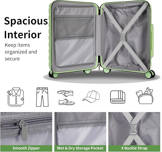 5-Piece Lightweight Luggage - Image 7