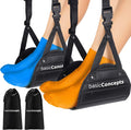 BASIC CONCEPTS Airplane Adjustable Foot Hammock, Perfect or Office Footrest to by BASICCONCEPTS