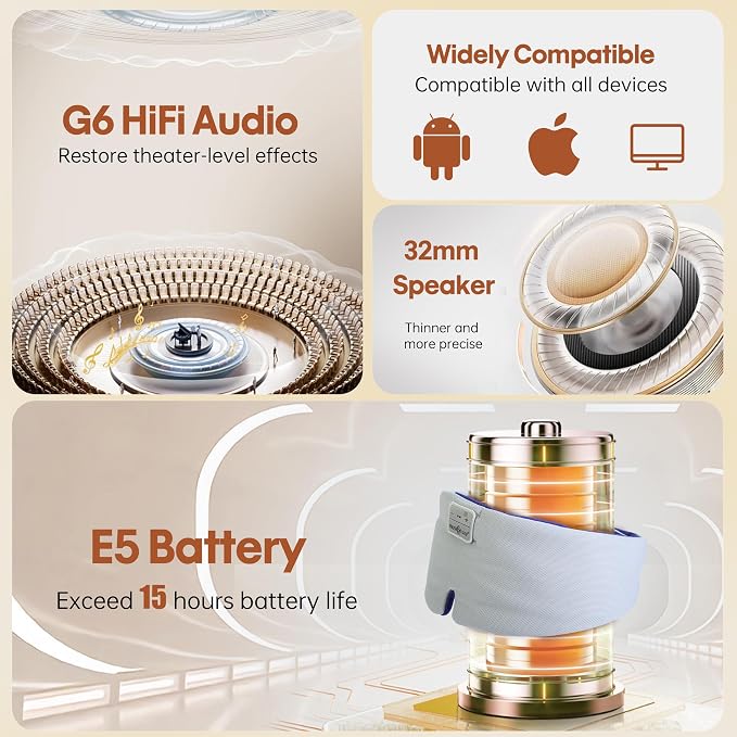 MUSICOZY Ice Silk Sleep Headphones - Image 4