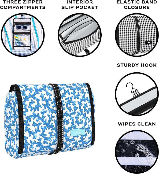 SCOUT Beauty Burrito Hanging Toiletry Bag - Image 2