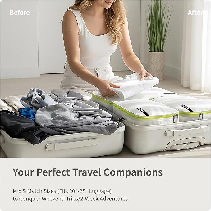 Cipway 5 Set Packing Cubes for Travel Suitcase Organizer for Accessories - Image 5