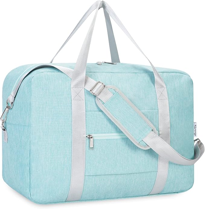 For Spirit Airlines Personal Item Bag 18x14x8 Foldable Travel Duffel Bag by Narwey
