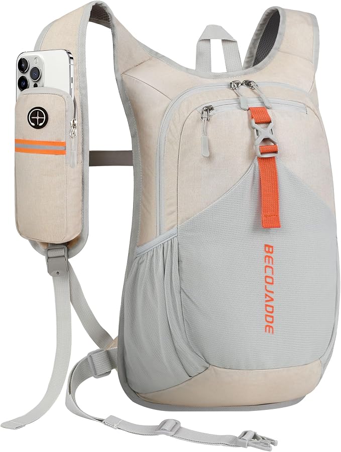 20L Small Hiking Backpack for Men Women Foldable Packable Back Pack Ultralight by BECOJADDE