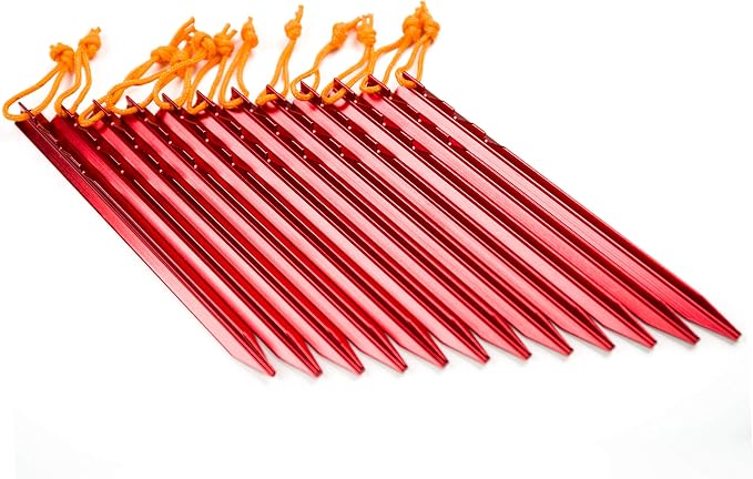 Aluminum Alloy Tent Stakes Pegs, Lightweight Metal Stakes Pegs - Image 3