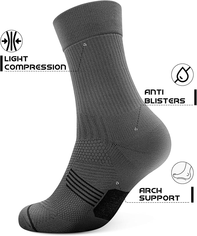 PAPLUS 3 Pairs Running Compression Socks - Image 3