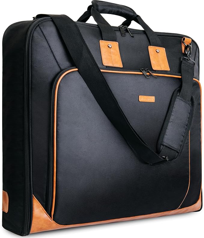 Noozion Garment Bag for Travel Large Carry On Suit Bag Hanging Travel Suit Bags by Noozion
