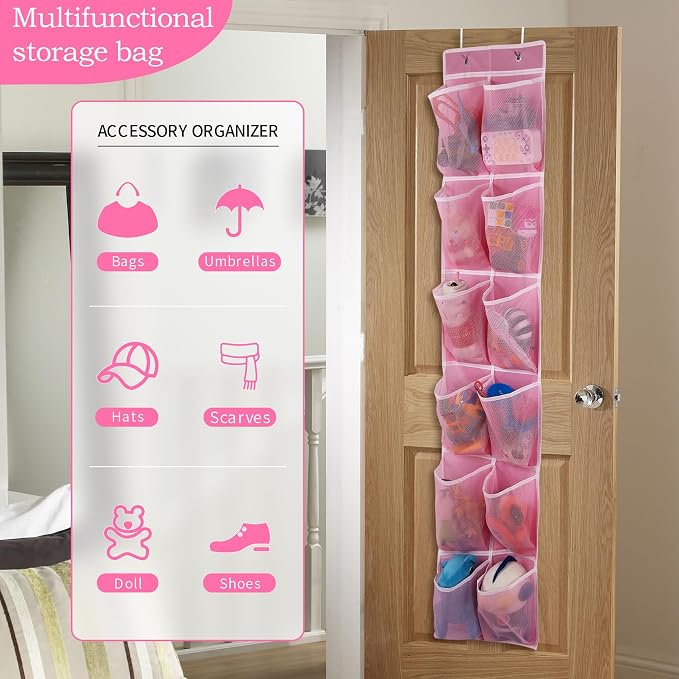 Over the Door 12 Pocket Hanging Shoe Organizer - Image 2